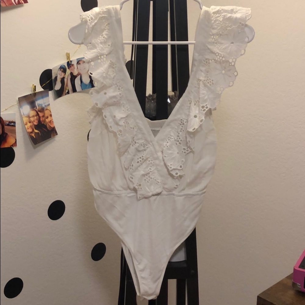 Ruffle bodysuit